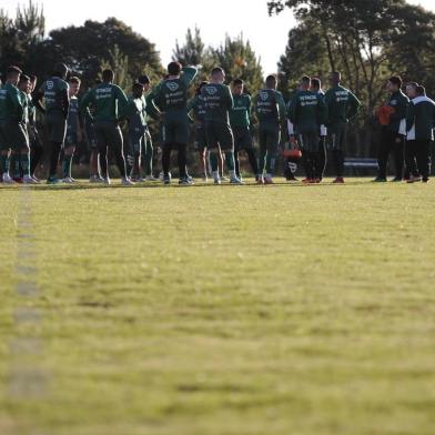  CAXIAS DO SUL, RS, BRASIL (05/06/2019)Último treino do Juventude antes de viajar para Tombos, MG. (Antonio Valiente/Agência RBS)