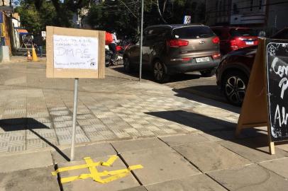 placa , bom fim , fernandes vieira , conserto , dmae , prefeitura , pastel com borda , porto alegre