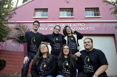  CAXIAS DO SUL, RS, BRASIL, 06/06/2019Organizadores do Evento Fora da Caixa: Grupo de estudantes formado por Andressa Maschio Paim, Gustavo Fontana, Jamila Bernardi, Nathália Campeol, Pâmela Azeredo e Rodolfo Girardi. (Lucas Amorelli/Agência RBS)