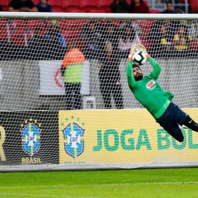  PORTO ALEGRE, RS, BRASIL - 08/06/2019Treino da Seleção Brasileira de Futebol no Beira-Rio em preparação ao amistoso contra HondurasIndexador: Felix Zucco