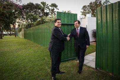 Entrevista de Maia e Alcolumbre para a Folha BRASÍLIA, DF, 06.06.2019: ENTREVISTA DA 2ª - O presidente da Câmara dos Deputados, Rodrigo Maia (DEM-RJ), e o do Senado, Davi Alcolumbre (DEM-AP), concederam uma entrevista para a Folha na quinta-feira (6). (Foto: Andre Coelho/Folhapress)Local: Brasil