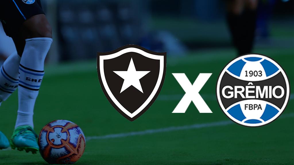 Grêmio x Botafogo hoje: onde assistir ao vivo o jogo do