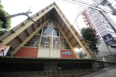  CAXIAS DO SUL, RS, BRASIL, 12/06/2019. Templo da Igreja Luterana de Caxias do Sul, localizado na Rua Dr. Montaury (em frete ao Parque dos Macaquinhos) completa 50 anos no dia 15 de junho de 2019. (Porthus Junior/Agência RBS)