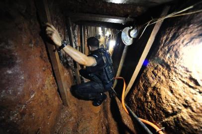  PORTO ALEGRE, RS, BRASIL - 22-02-2017 - Polícia descobre túnel e frustra plano de fuga no Presídio Central. De 200 a mil detentos planejavam fugir durante o Carnaval. (FOTO: RONALDO BERNARDI/AGÊNCIA RBS)