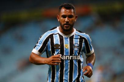 PORTO ALEGRE, RS, BRASIL, 09/03/2019- Partida entre Grêmio e São José-RS, pelo campeonato gaúcho de 2019. Arena(FOTOGRAFO: FÉLIX ZUCCO / AGENCIA RBS)Indexador: Felix Zucco