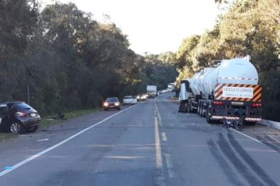 Acidente deixa dois mortos em Vacaria 