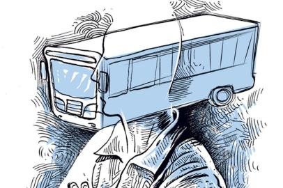 ilustração ônibus