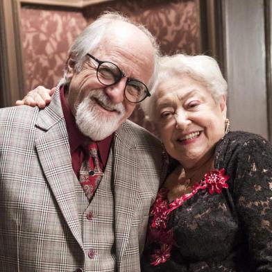 MARLENE ( Suely Franco ) e Antero ( Ary Fontoura ), a dona do pedaço