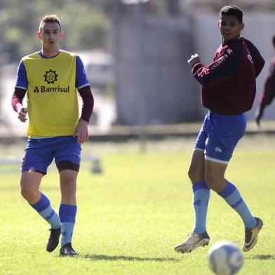  CAXIAS DO SUL, RS, BRASIL (21/06/2019)Último treino em Caxias antes do confronto contra o Avenida em Santa Cruz do Sul. Na foto, zagueiro Jean. (Antonio Valiente/Agência RBS)