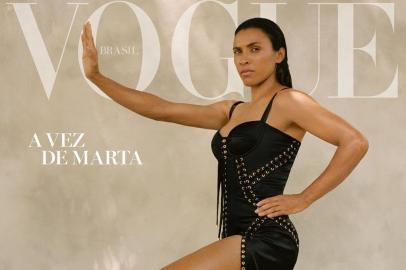 capa vogue jogadora Marta 