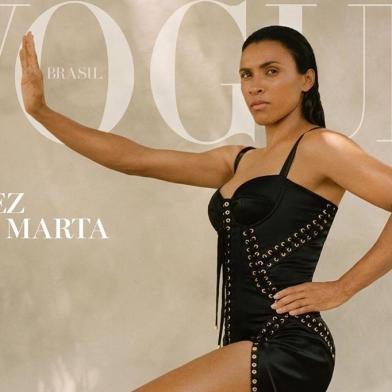 capa vogue jogadora Marta 