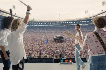 bohemian rhapsody, com Gwilym Lee e  rami malek