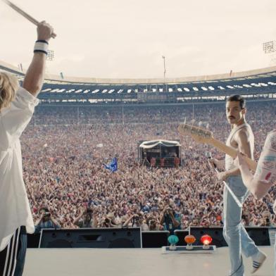 bohemian rhapsody, com Gwilym Lee e  rami malek