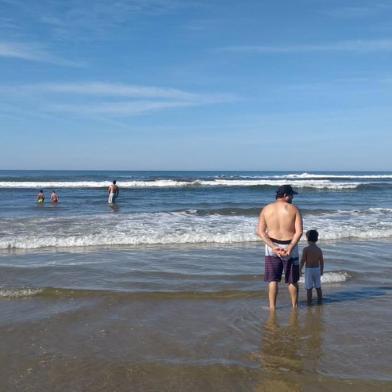 Deu paraia em junho. Na foto, beira-mar de Capão da Canoa