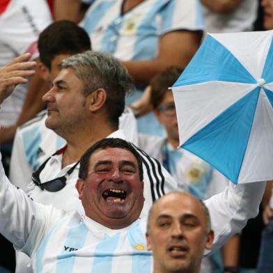  PORTO ALEGRE, RS, BRASIL, 23/06/2019- Catar x Argentina, jogo válido pela Copa América. (FOTOGRAFO: JEFFERSON BOTEGA / AGENCIA RBS)