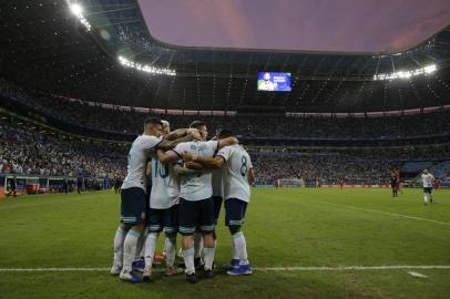  PORTO ALEGRE, RS, BRASIL, 23/06/2019- Catar x Argentina, jogo válido pela Copa América.(FOTOGRAFO: FERNANDO GOMES / AGENCIA RBS)