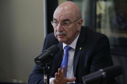  PORTO ALEGRE, RS, BRASIL, 24/06/2019- Ministro Osmar Terra em entrevista ao Time Line.(FOTOGRAFO: MATEUS BRUXEL / AGENCIA RBS)