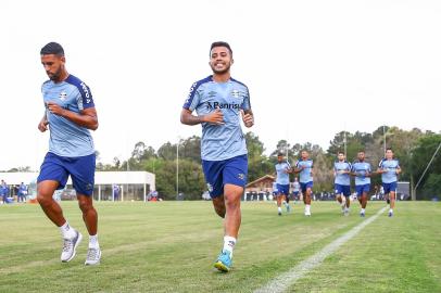 futebol, grêmio, michel, matheus henrique