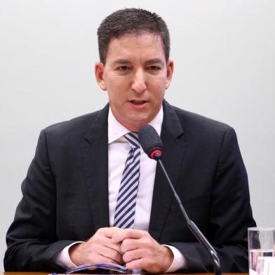 Audiência pública sobre a atuação de juízes e procuradores brasileiros no âmbito da Operação Lava Jato. Jornalista fundador do jornal The Intercept, Glenn Greenwald