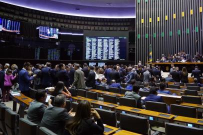 Ordem do dia para discussão e votação de diversos projetos. Foto: Pablo Valadares/Câmara dos Deputados