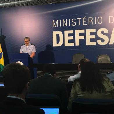 Coletiva da FAB sobre cocaína em avião