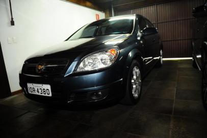  CAXIAS DO SUL, RS, BRASIL, 14/02/2019. Carro Vectra que a Câmara de Vereadores doou para a prefeitura mas, está até hoje, na garagem da Câmara. (Porthus Junior/Agência RBS)