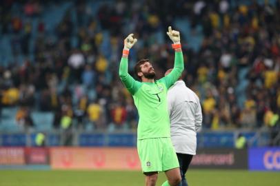  PORTO ALEGRE, RS, BRASIL, 27/06/2019- Brasil x Paraguai: Jogo válido pela Copa América, que ocorre na Arena.(FOTOGRAFO: FERNANDO GOMES / AGENCIA RBS)