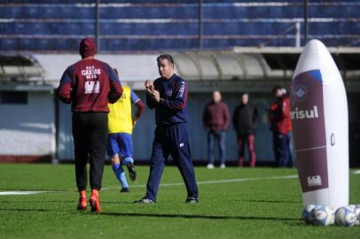  CAXIAS DO SUL, RS, BRASIL, 27/06/2019 - Primeiro treino do Caxias no Centenário com novo técnico. NA FOTO: Paulo Henrique Marques. (Marcelo Casagrande/Agência RBS)