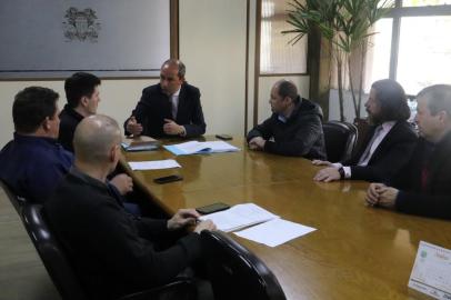 Reunião da Comissão de Ética Parlamentar sob presidência do vereador Rodrigo Beltrão (PT)