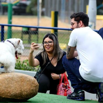  Praça da Encol, zona leste da Capital, o cachorródromo Madame Kate é um espaço de 840 m² de área revitalizada com bebedouro especial para cães, obstáculos recreativos, morrinhos em grama sintética.