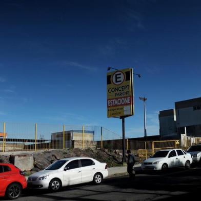  CAXIAS DO SUL, RS, BRASIL, 02/07/2019Depois de meses fechado, o estacionamento doAeroporto Regional Hugo Cantergiani, de Caxias deve voltar a operar, administrado pela empresa caxiense Concept Parking(Lucas Amorelli/Agência RBS)