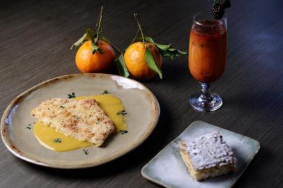  CAXIAS DO SUL, RS, BRASIL (03/07/2019)Chef Gabriel Lourenço apresenta três receitas a base de bergamota, fruta típica do inverno gaúcho. (Antonio Valiente/Agência RBS)