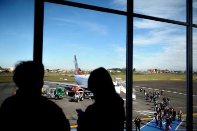  CAXIAS DO SUL, RS, BRASIL, 02/07/2019Depois de meses fechado, o estacionamento doAeroporto Regional Hugo Cantergiani, de Caxias deve voltar a operar, administrado pela empresa caxiense Concept Parking(Lucas Amorelli/Agência RBS)