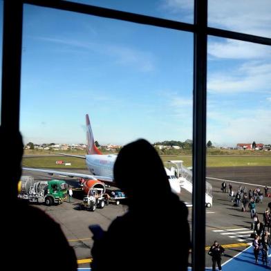  CAXIAS DO SUL, RS, BRASIL, 02/07/2019Depois de meses fechado, o estacionamento doAeroporto Regional Hugo Cantergiani, de Caxias deve voltar a operar, administrado pela empresa caxiense Concept Parking(Lucas Amorelli/Agência RBS)