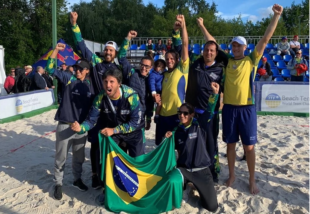 Brasil é campeão mundial juvenil de Beach Tennis e faz história