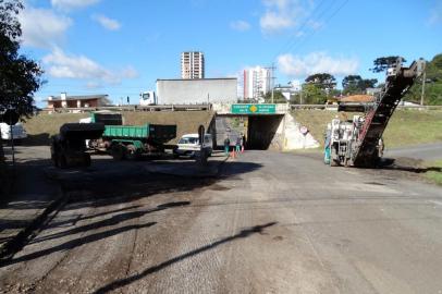 Rua Ludovico Cavinato ficará em meia pista 