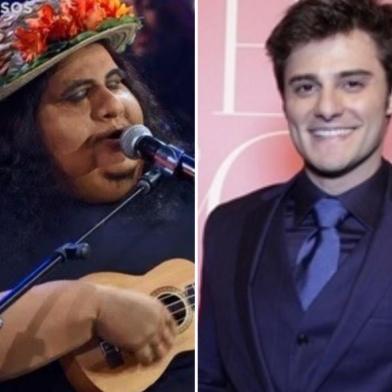 Hugo Bonemer, 32 anos, surgiu irreconhecível no Show dos Famosos ao interpretar Israel Kamakawiwoole