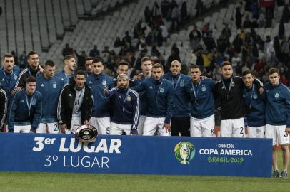 Argentina ficou em terceiro lugar na Copa América