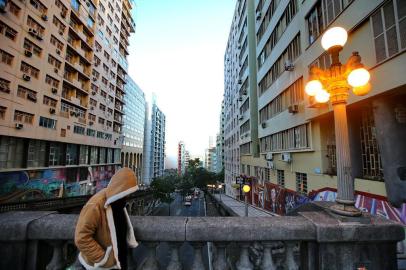  PORTO ALEGRE - BRASIL -  Clima em Porto Alegre (FOTO: LAURO ALVES)