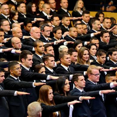  PORTO ALEGRE, RS, BRASIL - Formatura de novos Policiais Civis do RS.