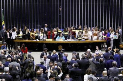 Ordem do dia para discussão e votação de diversos projetos. Foto: Pablo Valadares/Câmara dos Deputados