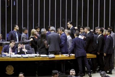 Ordem do dia para discussão e votação de diversos projetos. Foto: Pablo Valadares/Câmara dos Deputados