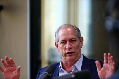  PORTO ALEGRE, RS, BRASIL - 10/07/2019 - Ciro Gomes participa do programa Gaúcha Atualidade nos estúdios da Rádio Gaúcha.