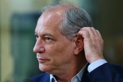  PORTO ALEGRE, RS, BRASIL - 10/07/2019 - Ciro Gomes participa do programa Gaúcha Atualidade nos estúdios da Rádio Gaúcha.