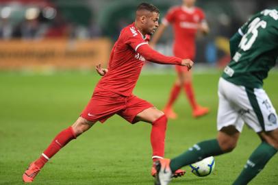 Inter x Palmeiras pela Copa do Brasil. Na foto, Nico López