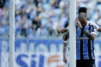  PORTO ALEGRE, RS, BRASIL,28/04/2019- Grêmio x Santos: jogo da estreia do Grêmio no Brasileirão, que acontece na Arena.(Foto: Marco Favero / Agencia RBS)Indexador: Felix Zucco