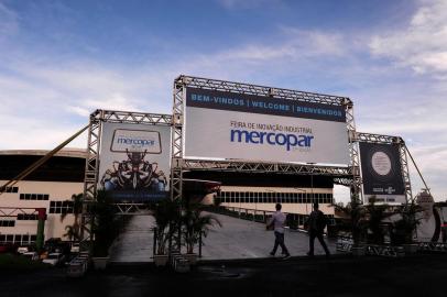  CAXIAS DO SUL, RS, BRASIL, 01/10/2018 -  A Mercopar, feira de inovação industrial, vai ocupar o Parque de Exposições Mario Bernardino Ramos, nos pavilhões da Festa da Uva, em Caxias do Sul.(Marcelo Casagrande/Agência RBS)