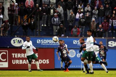  CAXIAS DO SUL, RS, BRASIL, 14/07/2019 - Caxias e Manaus se enfrentam as 16 horas no estádio Centenário, em Caxias do Sul. Jogo 1 das quartas de final da Série D do Brasileirão. (Marcelo Casagrande/Agência RBS)