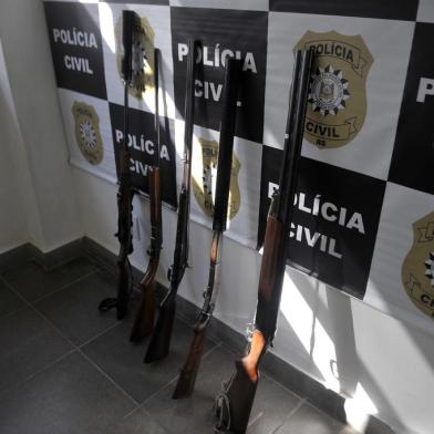  CAXIAS DO SUL, RS, BRASIL, 16/07/2019Operação da Polícia Civil cumpre 12 mandados de busca em Caxias do Sul e apreende armas. (Lucas Amorelli/Agência RBS)