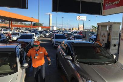 Posto de combustível Atacadão, na BR-116. Pesquisa de preço da gasolina. Local mais barato em 16/07/2019